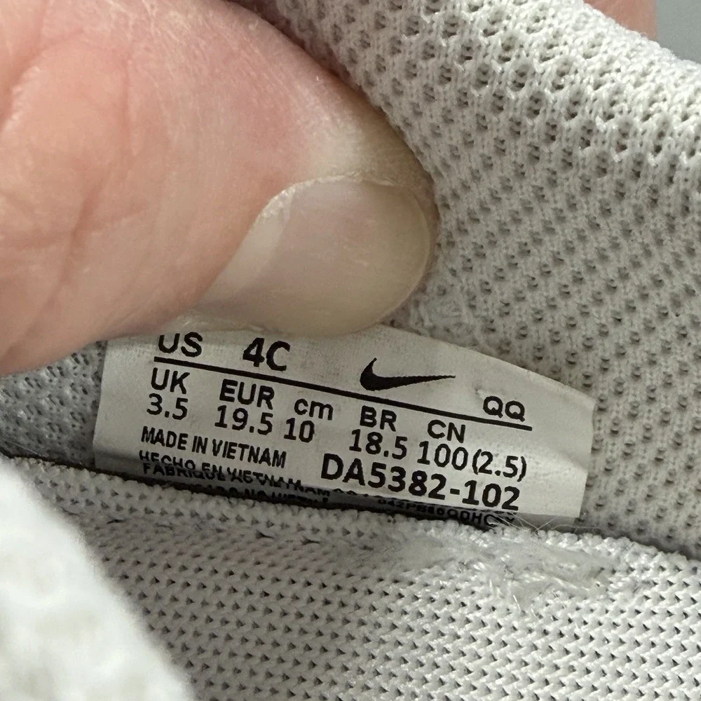 Nike Court Legacy Shoes Sneakers Toddler 4C White‎ DA5382-102